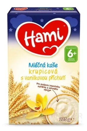 Hami-Grießmilchbrei mit Vanillegeschmack