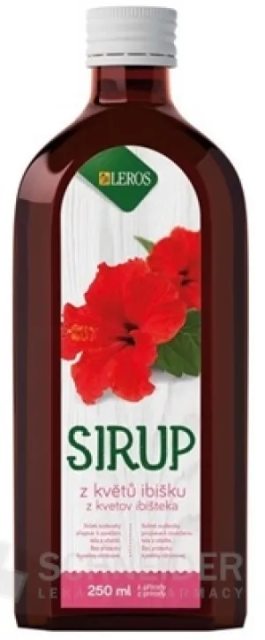 LEROS-SIRUP aus Hibiskusblüten