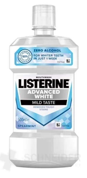 Listerine Advanced White Milder Geschmack