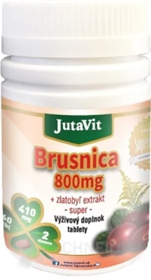 JutaVit Cranberry 800 mg + Goldrutenextrakt - Super