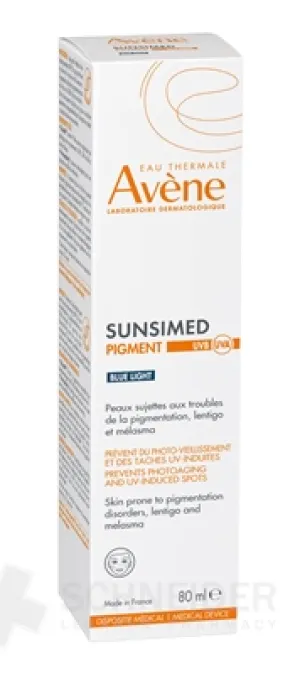 AVENE SUNSIMED PIGMENT, SPF 50+