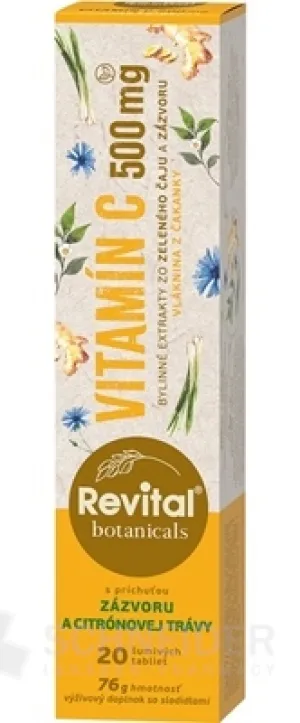 Revital Botanicals VITAMÍN C 500 mg