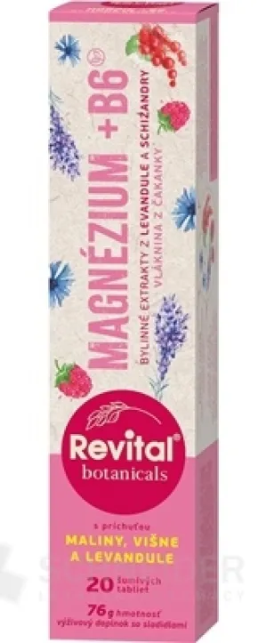 Revital Botanicals MAGNÉZIUM + B6