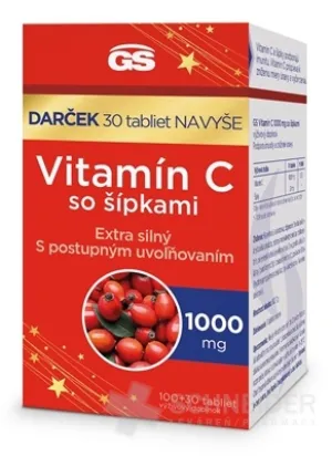 GS Vitamín C 1000 mg so šípkami Darček