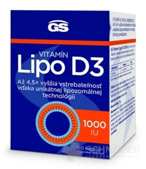 GS Vitamín Lipo D3 1000 IU