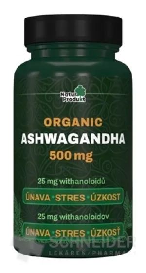 NaturProdukt ASHWAGANDHA organic 500 mg