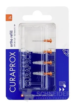 CURAPROX CPS 14 ortho refill oranžová