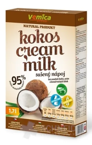 Vemica Kokoscrememilch