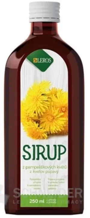 LEROS-SIRUP aus Löwenzahnblüten