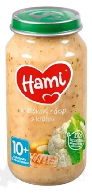 Hami-Beilage Blumenkohlpudding mit Truthahn