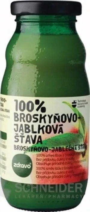 gesunder 100 % PFIRSICH-APFEL-SAFT