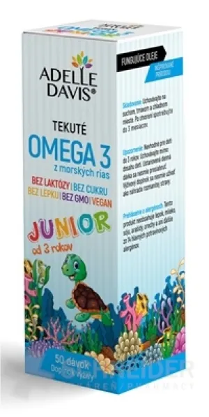 Adelle Davis OMEGA 3 aus Algen JUNIOR