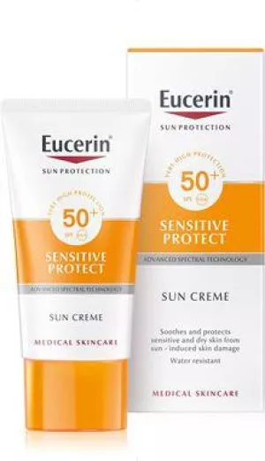 Eucerin Hochschützende Sonnenschutz-Gesichtscreme LSF 50+ 50 ml