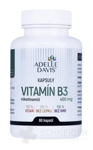 ADELLE DAVIS VITAMIN B3, Nicotinamid 400 mg