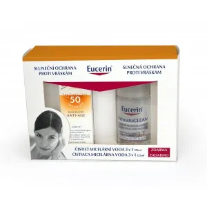 Eucerin Anti-Falten-Sonnenschutzemulsion LSF 50+ 50 ml + Mizellenwasser 3in1 125 ml