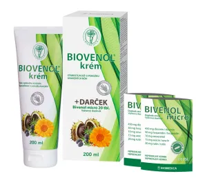 BIOVENOL Creme + Geschenk Bivenol MICRO 20 Tbl