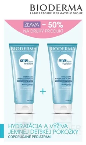 BIODERMA ABCDerm Feuchtigkeitscreme (1+1)