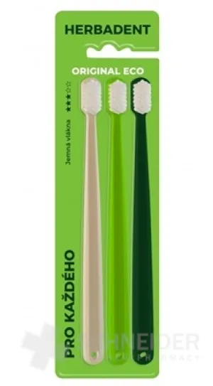 HERBADENT Original ECO Zahnbürste Sanft