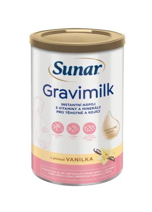 Sunar Gravimilk mit Vanillegeschmack
