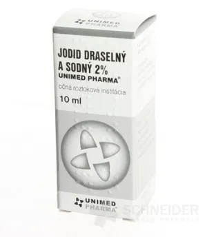 IODDRASELNÝ A SODNÝ 2 % UNIMED PHARMA