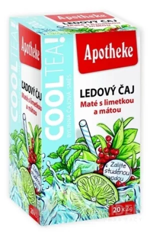 APOTHEKE COOLTEA Mate mit Limette und Minze