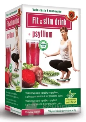 HERBEX FIT &amp; SLIM Getränk + Flohsamen