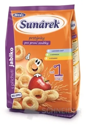 Sunárek Kindersnackringe