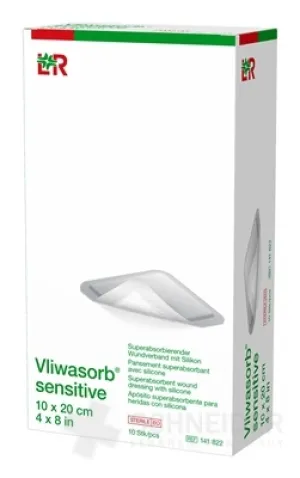 Vliwasorb sensitive Wundauflage 10x20 cm
