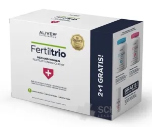 ALIVER FertilTrio Fruchtbarkeitsverstärker für Männer und Frauen