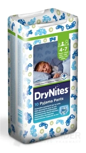 HUGGIES DRY NITES MEDIUM FÜR JUNGEN (4–7 Jahre)