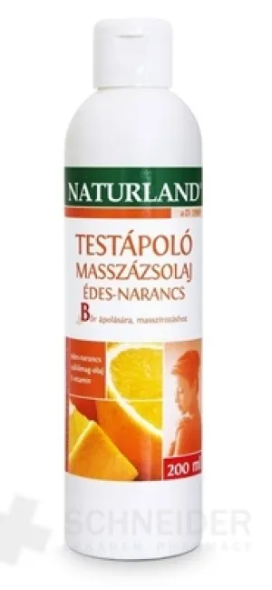 NATURLAND BEHANDLUNGSMASSAGEÖL SÜSSE ORANGE