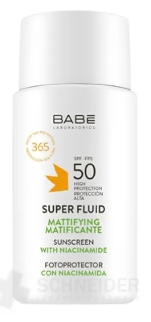 BABÉ SUPER FLUID ÖLFREI SPF50