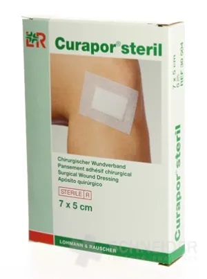 CURAPOR WUNDABDECKUNG MIT KISSEN 7x5cm