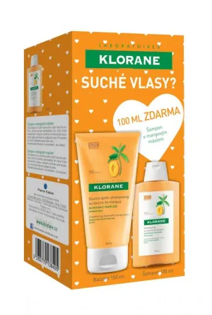Klorane Mangobalsam + Mangoshampoo