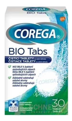 COREGA BIO TABS ANTIBAKTERIELL