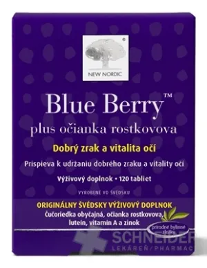 NEW NORDIC Blaubeere 120 Tabletten