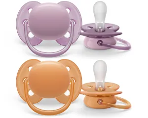 AVENT Schnuller Ultra Soft Premium 6-18m Mädchen