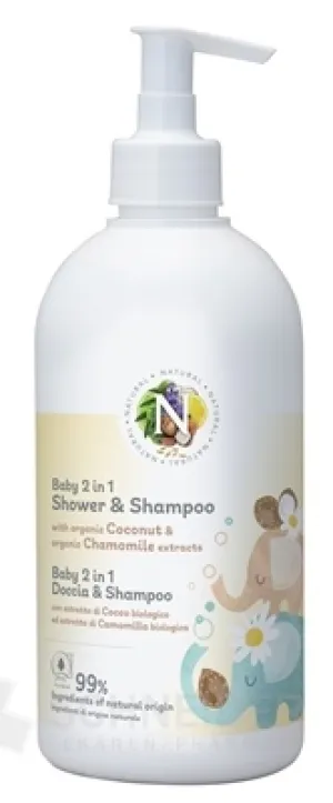 NATÜRLICHES Kinderduschgel und Shampoo 2 in 1
