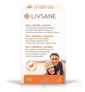 LIVSANE Zink + Histidin + Cystein