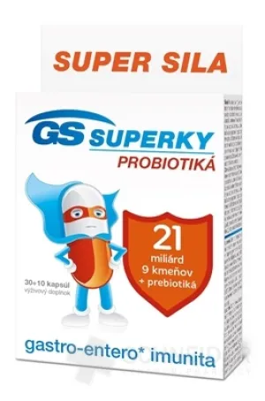 GS Superky probiotika cps. 30+10