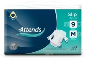 ATTENDS Slip Active 9 M