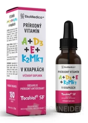 EkoMedica SK Natürliches Vitamin A+E+D3+K2Mk7