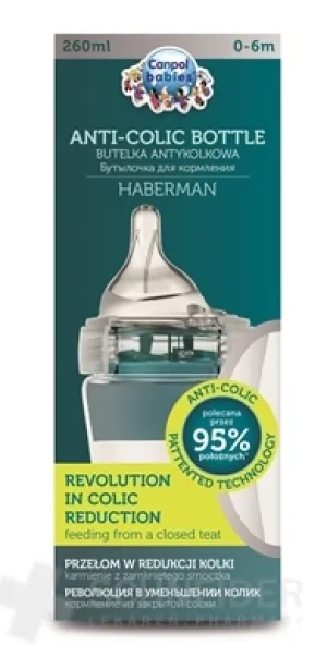 Canpol Babyflasche HABERMAN 260 ml