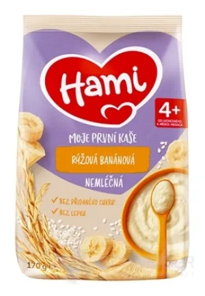 Hami-Reis-Bananenbrei ohne Milchprodukte