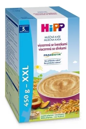 HiPP PRAEBIOTIK Mehrkorn-Milchbrei mit Pflaumen