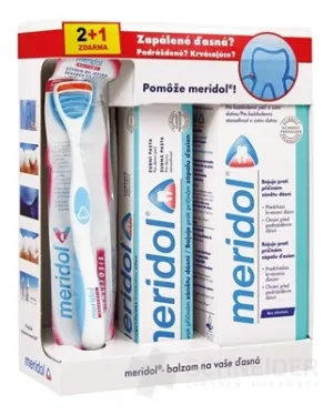 MERIDOL-SYSTEM FÜR ENTZÜNDETES UND BLUTENDES ZAHNFLEISCH