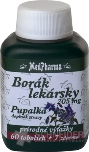 MedPharma Borretsch 205 mg + Nachtkerze