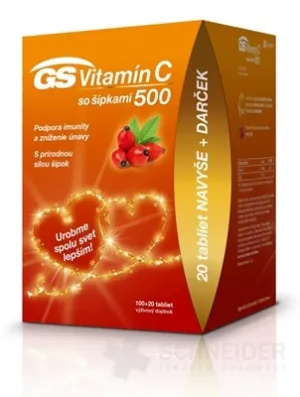 GS Vitamin C 500 mit Pfeilen Geschenk 2020