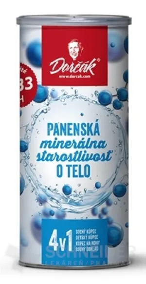 Dorčák VIRGIN mineralische KÖRPERpflege 4 in 1