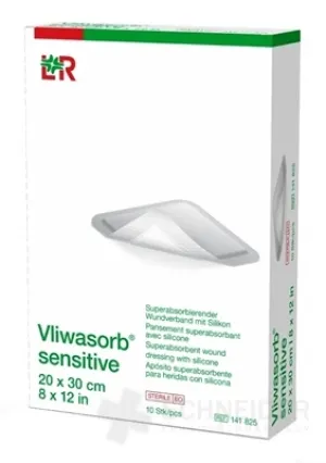 Vliwasorb sensitive Wundverband 20x30 cm